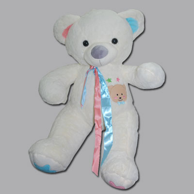 "Cream Teddy - BST- 9811- 001 - Click here to View more details about this Product